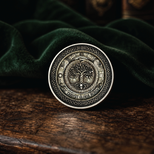 Danse Macabre | Solid Brass EDC Coin | 20 made