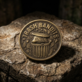 Trash Bandits | Solid Brass EDC Coin