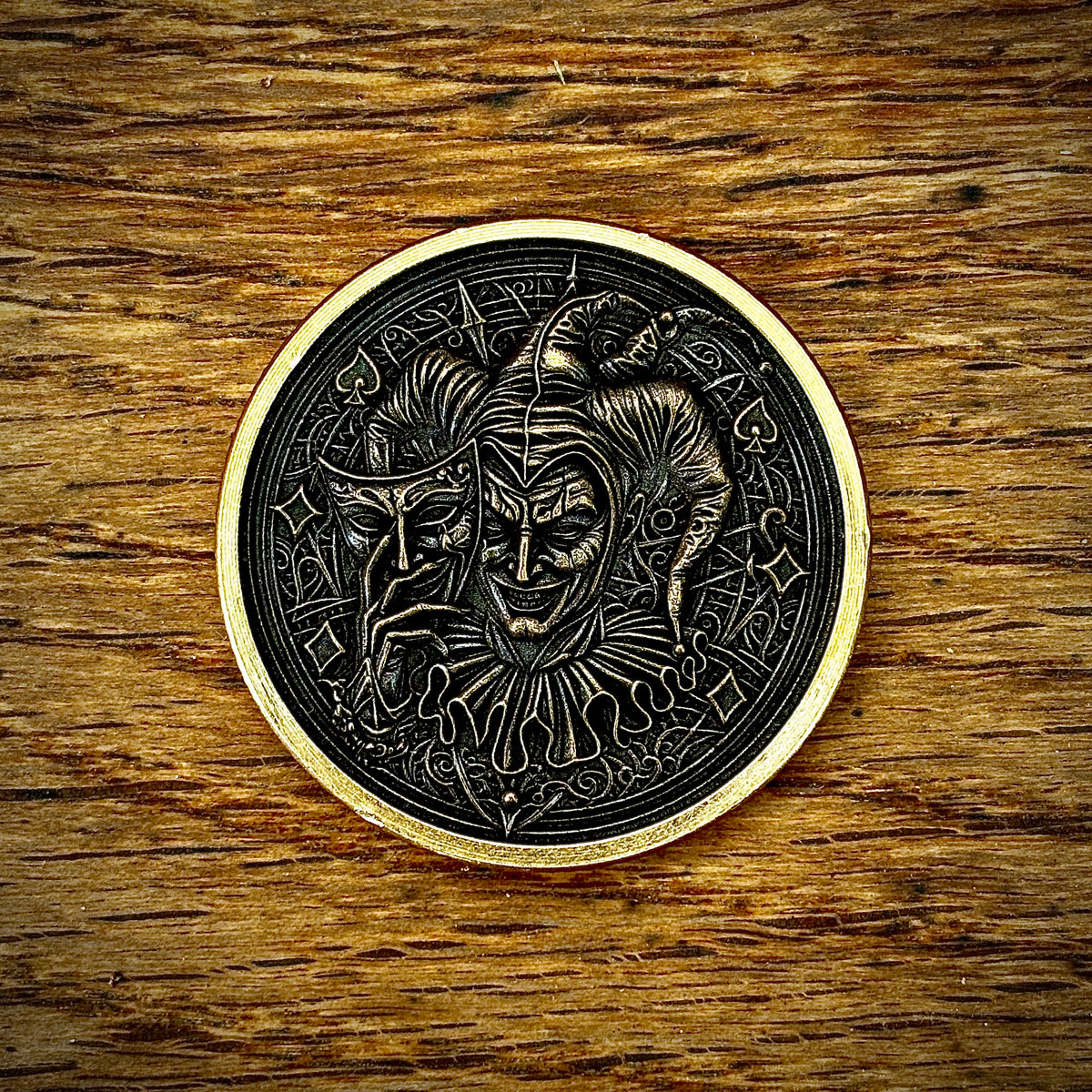 The Paradox | Solid Brass EDC Coin