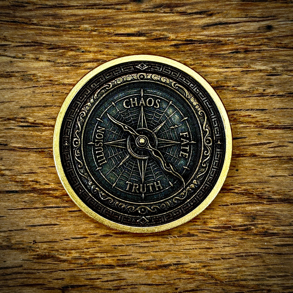 The Paradox | Solid Brass EDC Coin