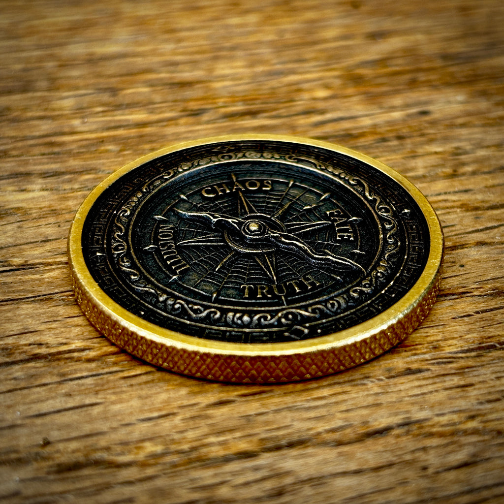 The Paradox | Solid Brass EDC Coin