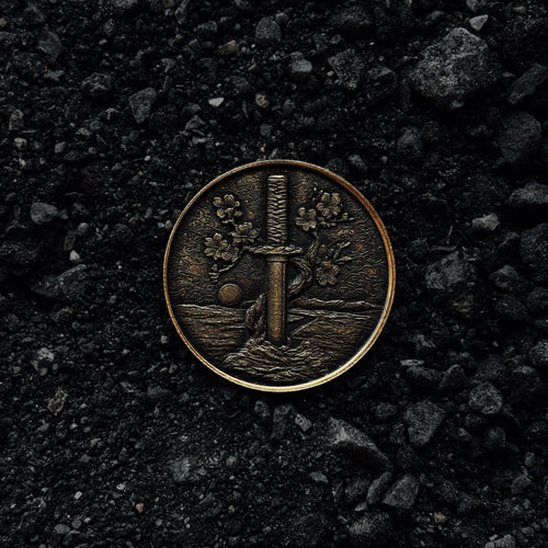 Bushido Coin | Solid Brass EDC Coin