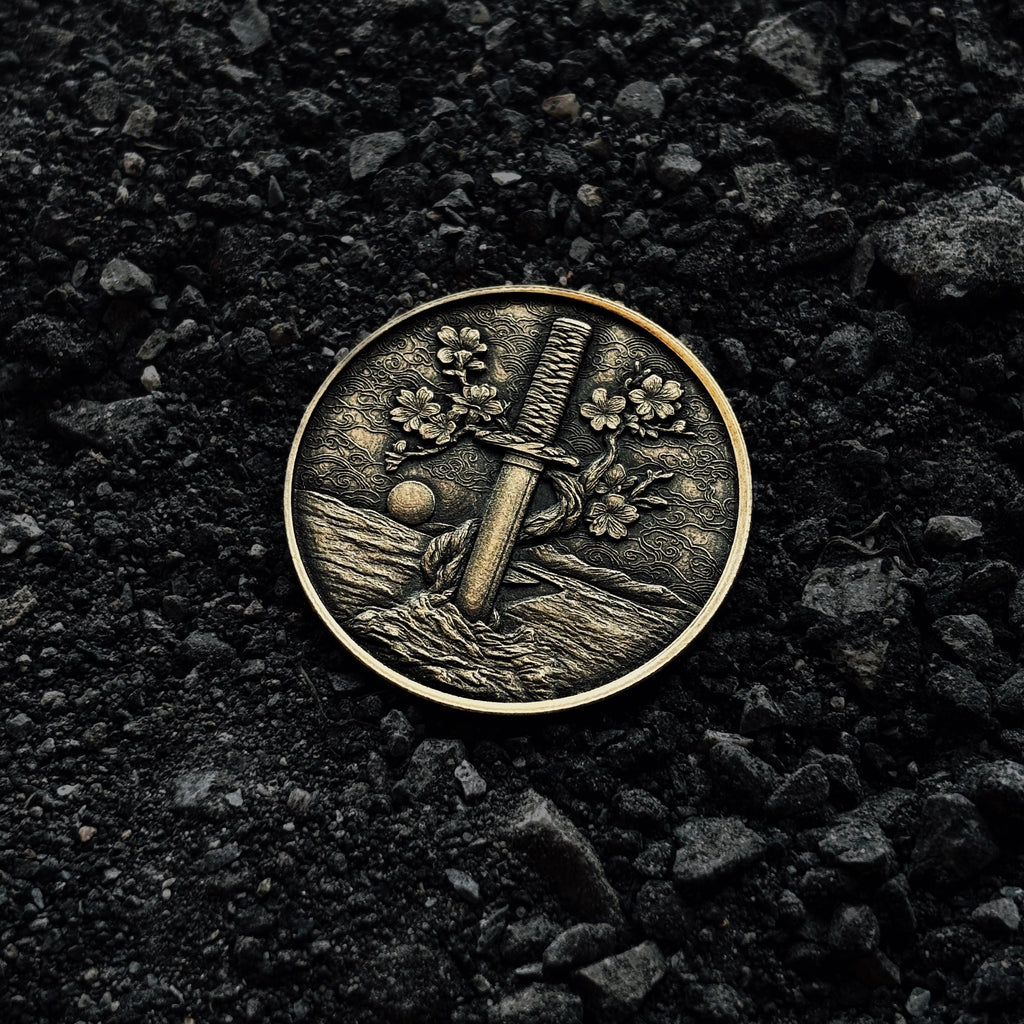 Bushido Coin | Solid Brass EDC Coin
