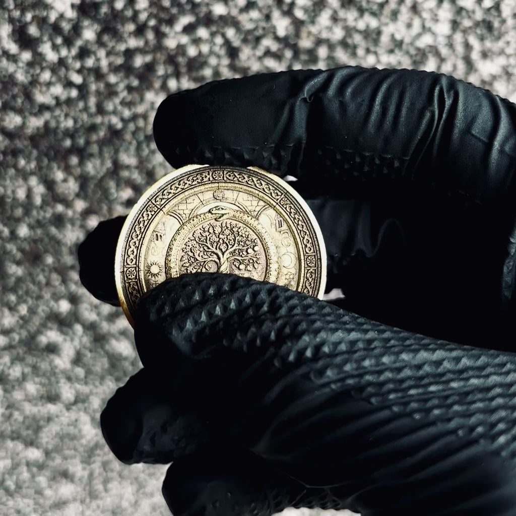 Danse Macabre | Solid Brass EDC Coin | 20 made
